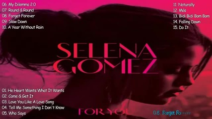 Selena Gomez - For You (new Album 2014) албума на Селена Гомез 2014