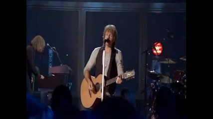 Bon Jovi - Everybodys Broken (hq Lost Highway Concert) 2007 