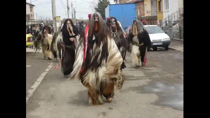 Кукери в меден рудник 