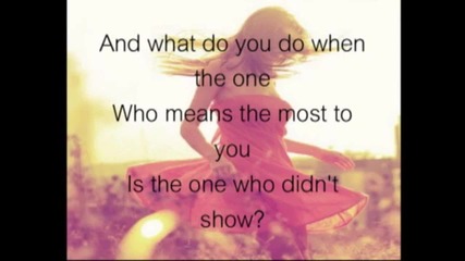 Taylor Swift - The moment I knew