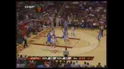 K - Mart Dunks On Dikembe And Gives Him The