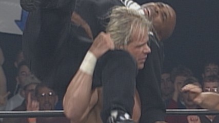 Lex Luger punishes Buff Bagwell and Vincent in the Torture Rack: WCW Monday Nitro, Dec. 1, 1997 (WWE Network Exclusive)