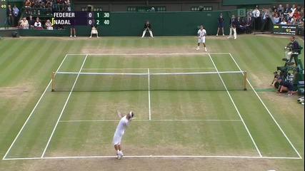 Wimbledon 2008 Final Nadal vs Federer Hd Highlights Part 1 7 