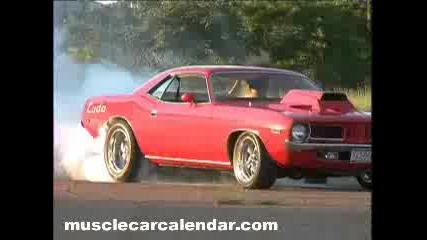 1972 Cuda - Burnout