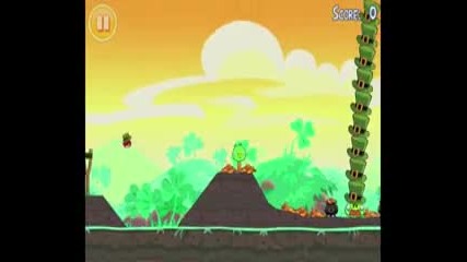 Angry Birds Seasons Go Green, Get Lucky Golden Egg #7 Walkth
