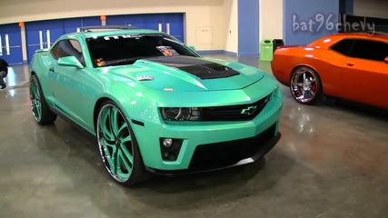 Outrageous 2012 Camaro Zl1 on 28 Forgiatos Wheels - 1080p Hd