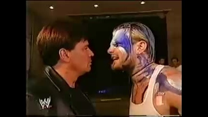 {lil slip} Jeff Hardy Backstage