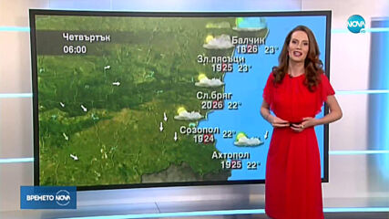 Прогноза за времето (25.06.2020 - обедна емисия)