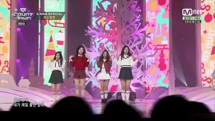 Red Velvet - Happiness @ 141225 Mnet M! Countdown X-mas Special