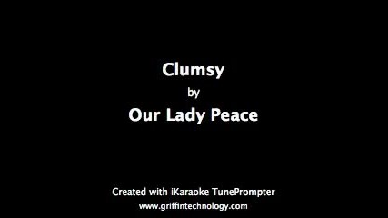 I Know What You Did Last Summer Ost 10 Our Lady Peace - Clumsy