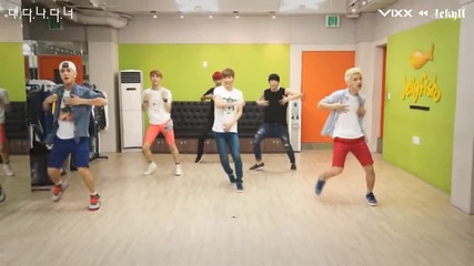 (vixx) - (practice G.r.8.u dancing Video)