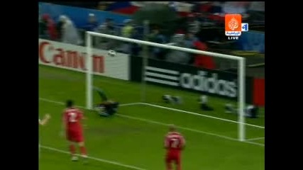 Euro 2008 - Турция - Чехия 3:2 Голът На Ярослав Плашил *HQ*