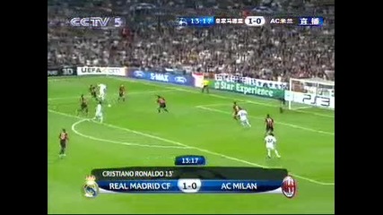 Реал Мадрид тотално надигра и победи Милан на Бернабеу 