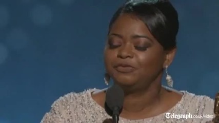 Oscars 2012: Октeвиа Спенсър - Най-добра поддържаща роля в Южнячки