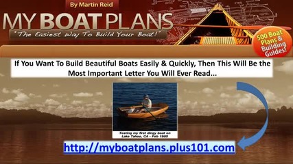 Myboatplans Over 518 Boat Plans
