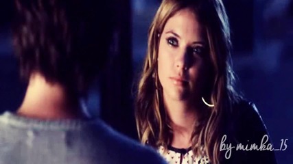 Pretty little liars Hanna & Caleb Say something for kiss