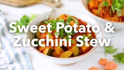 Sweet Potato & Zucchini Stew
