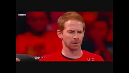 Wwe Raw 07.13.09 John Cena Triple H and Seth Green vs The Legacy
