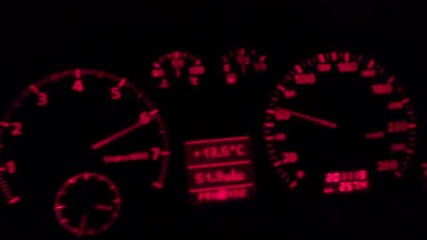 Audi A4 1,8 uskorenie 185hp 20v 0-100km/h