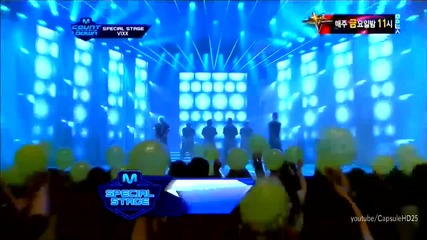 (hd) Vixx - Pom Saeng Pom Sa (special Stage) ~ M Countdown (23.08.2012)