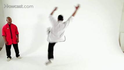 How to Do the Jump Inside Kick Shaolin Kung Fu