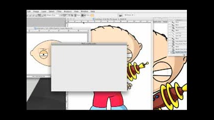 Creating Stewie Griffins Head in Photoshop