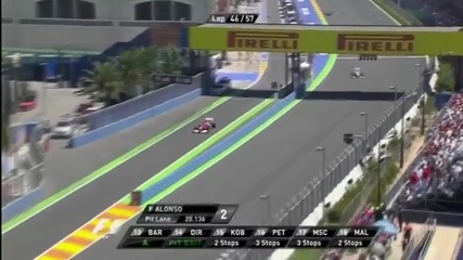 F1 Гран при на Европа 2011 - избрани моменти 3 Hd