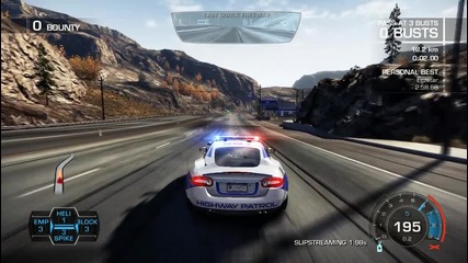 Need for Speed Hot Pursuit - P O L I C E Point Of Impact - Jaguar X K R