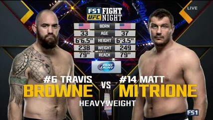 Ufc Fight Night 81 - Travis Browne vs. Matt Mitrione