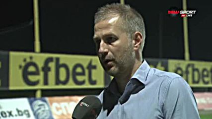 Йорданеску: Видях личности на терена, мачът с Левски не решава нищо