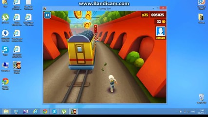 Subway Surfers ( смешни моменти )