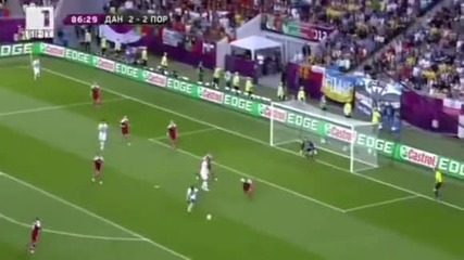 Евро 2012 - Дания 2:3 Португалия - Страхотна драма - Португалия ликува в петголов сблъсък