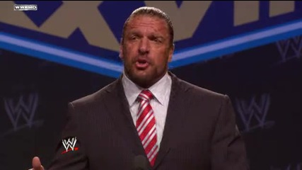 Wwe Wrestlemania Xxvii Press Conference Triple H 