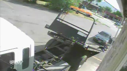 Tow Truck Driver Fail 