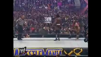 Edge vs Booker T Wwf wrestlemania 18 