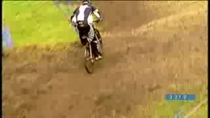 Sam Hill 2nd World Cup #7 Schladming 2008.flv