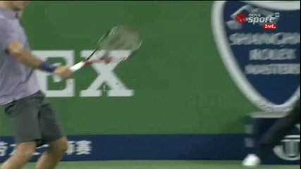 super udar mejdu krakata na shanghai masters 2010 Hd vs Isner 