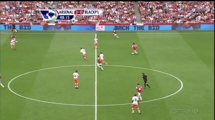 Арсенал 6 : 0 Блекпул, 21.08.2010... Двубой от Висшата Лига 