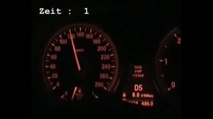 Bmw 330 diesel E92 0 - 215 kmh 