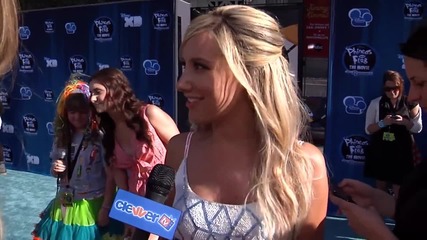 Ashley Tisdale Interview At 'phineas & Ferb' Premiere
