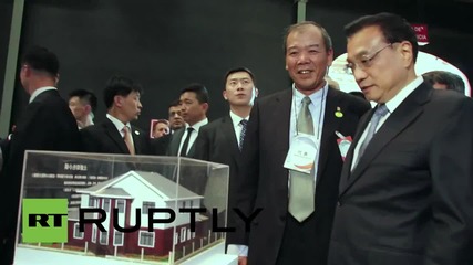 Brazil: Li Keqiang opens exhibit of Chinese goods and manufacturing in Rio