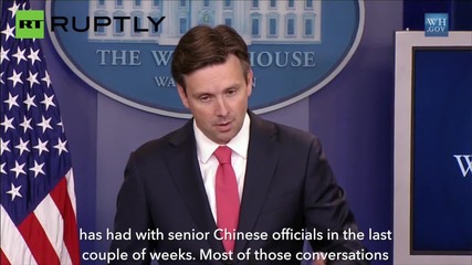 America monitoring Chinese market - White House Press Secretary