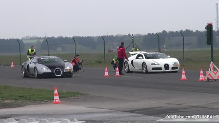 Битка на титаните - Bugatti Veyron vs Bugatti Veyron !