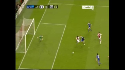 Ajax Amsterdam 1 - 0 Dynamo Kyiv ( Suarez ) 