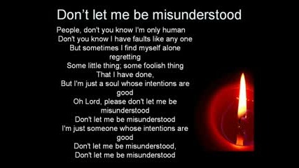 Yusuf Islam - Dont let me be Misunderstood