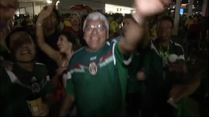 Мексиканците вдъхновени от победите в Бразилия