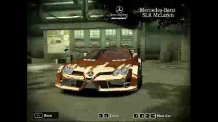 Nfs Most Wanted - cars in my career