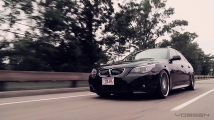 Bmw 5 Series E60 on 20" Vossen
