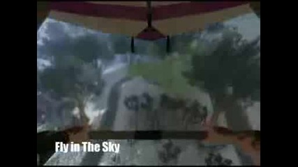 Far Cry 2 - Fly in The Sky + Barrels Explosion