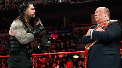 Paul Heyman responds to Roman Reigns: Raw, March 5, 2018